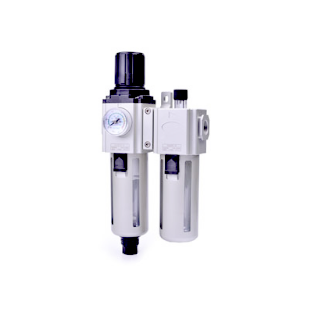 GAFC200N06ST AIRTAC X-SMALL FRL ASSEMBLY<BR>GAFC200 SERIES 1/8" NPT P-FILTER-REG, LUB 20-130 PSI 40 MIC NB LP GAUGE